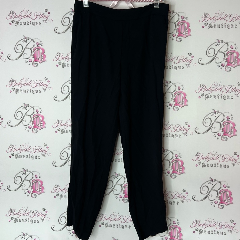Babaton Black Ankle Cropped Pants atelier pants dressy formal